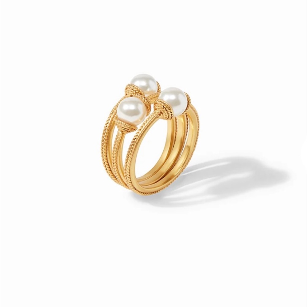 Julie Vos Calypso Trio Pearl ring - Picture 3 of 3